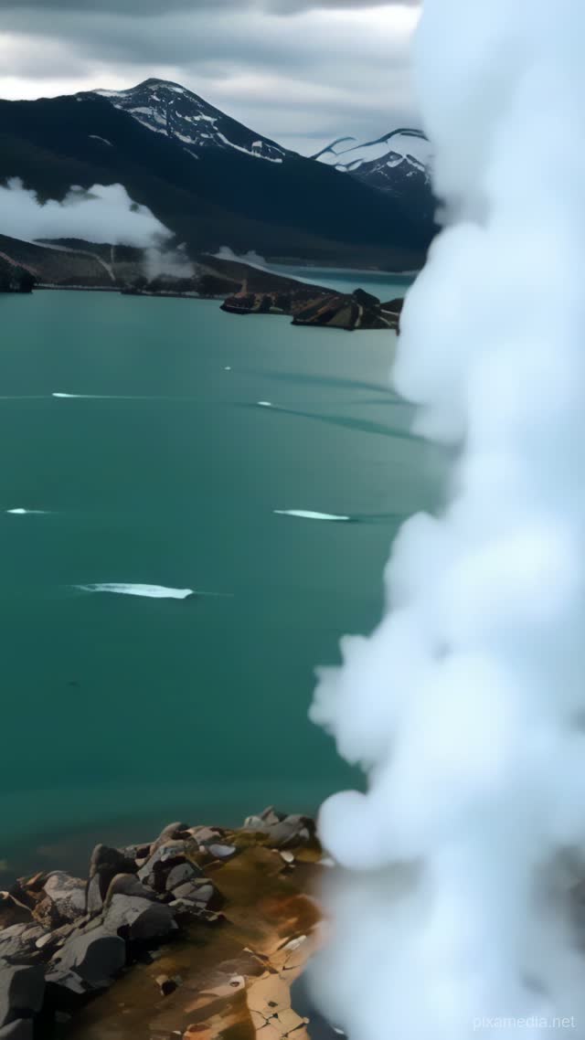 Steam Geyser's Fury - Fire & Water AI stock